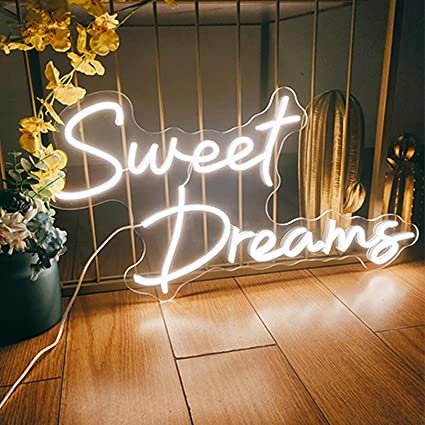 sweet dreams neon sign