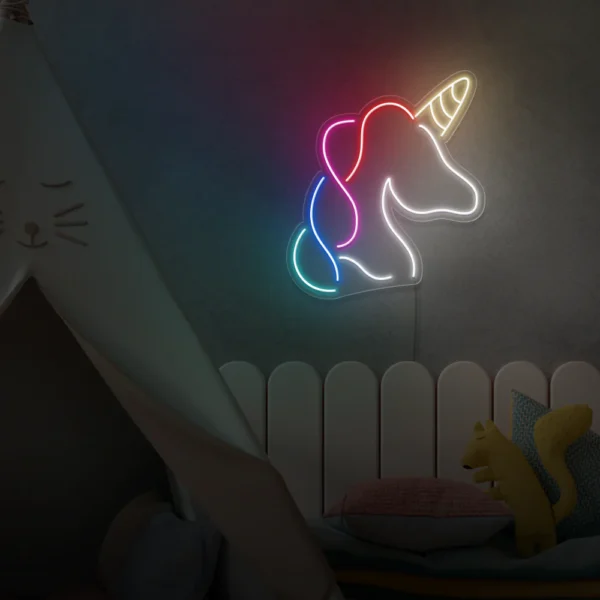 unicorn neon sign