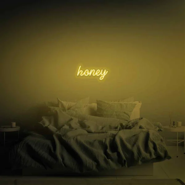 Honey Neon sign