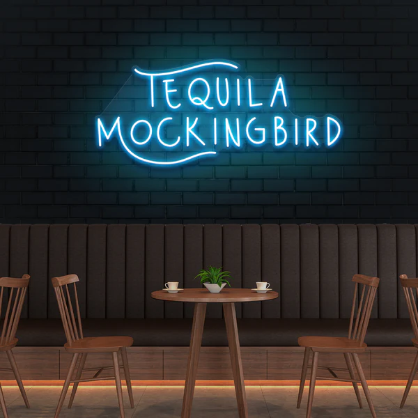 Tequila Mocking Bird Led Neon Sign Light