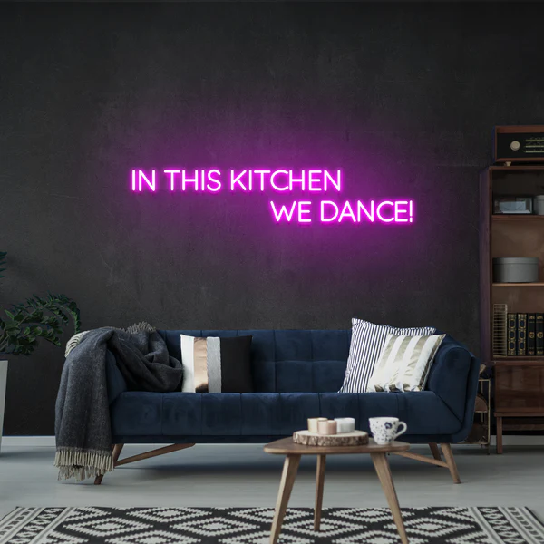 In This Kitchen We Dance Led Neon Sign Light