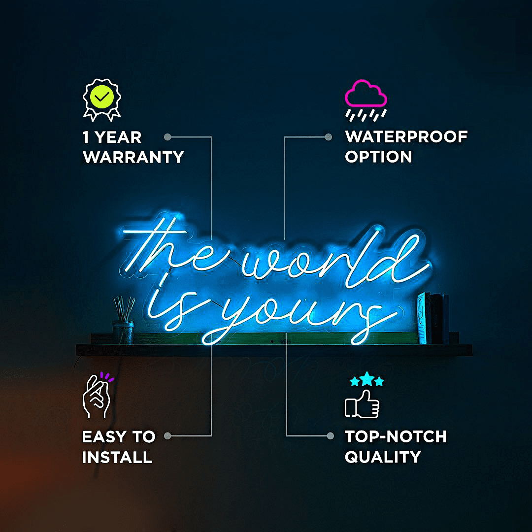 Falling Into Space Led Neon Sign Light - Image 6