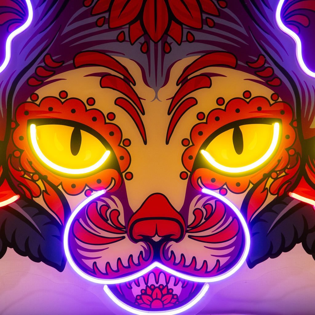 Sphynx LED Neon Sign Light Pop Art - Image 2