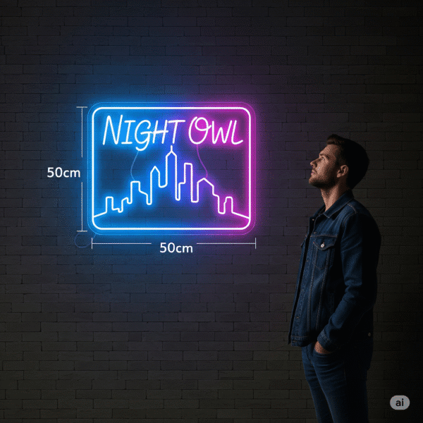 50X50CM Custom Logo Neon sign